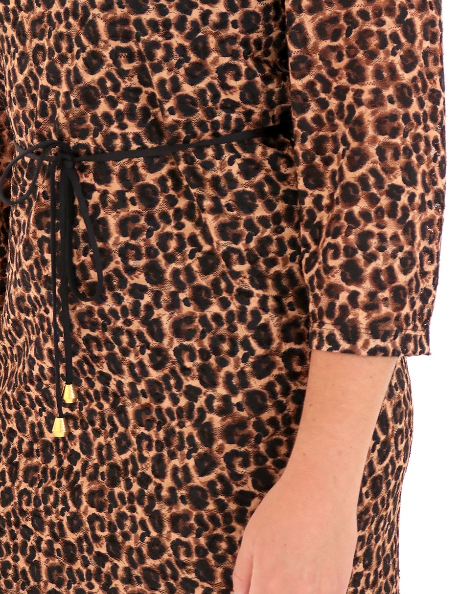 Vestido a la rodilla casual para mujer 3