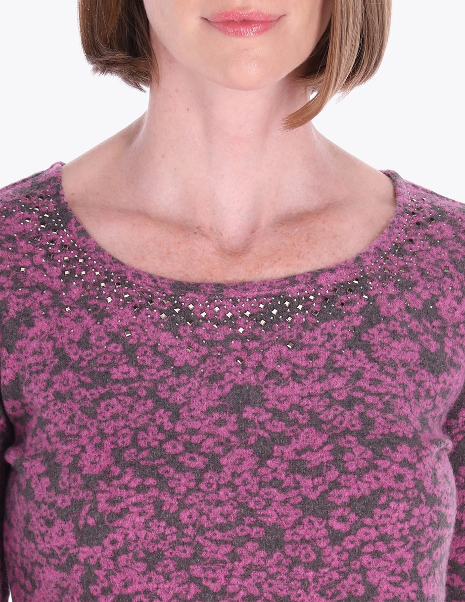 Blusa manga 3/4 para mujer 4