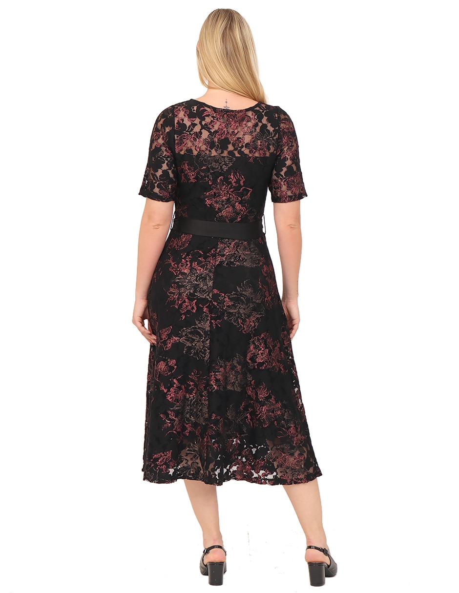 Vestido midi formal para mujer 6