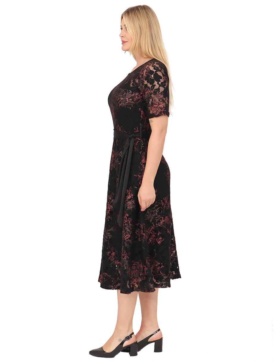 Vestido midi formal para mujer 7