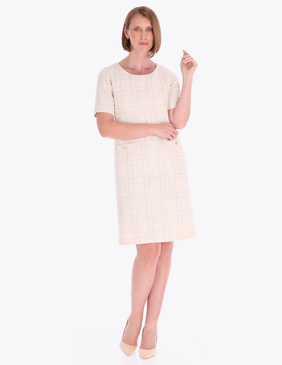 Vestido a la rodilla formal Invierno para mujer 3