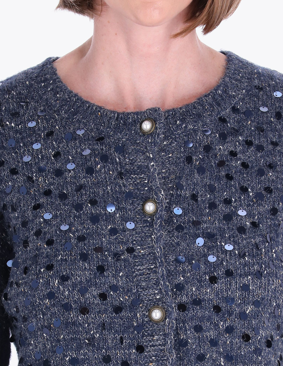 Sueter cuello redondo para mujer 4