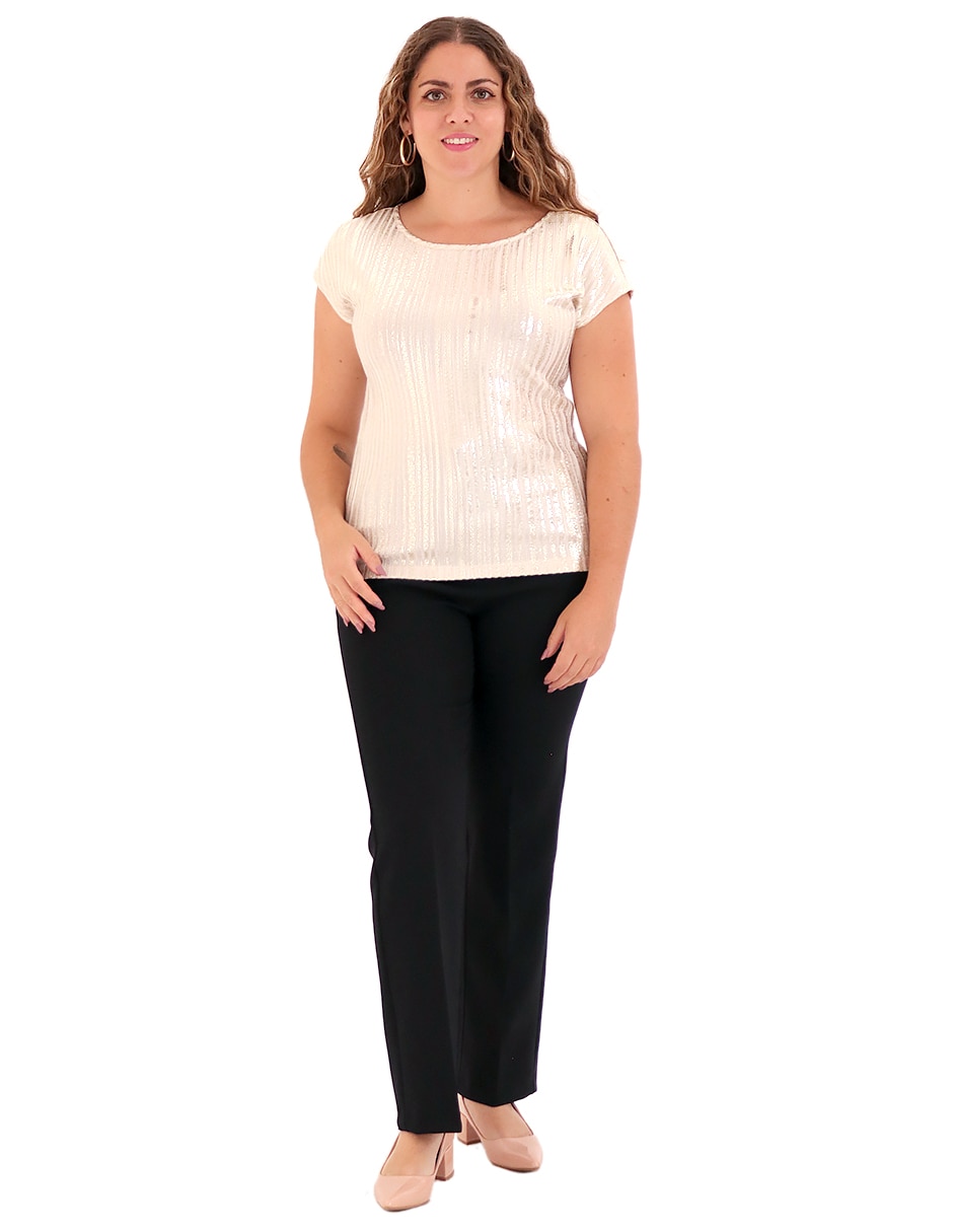Blusa manga corta para mujer 2