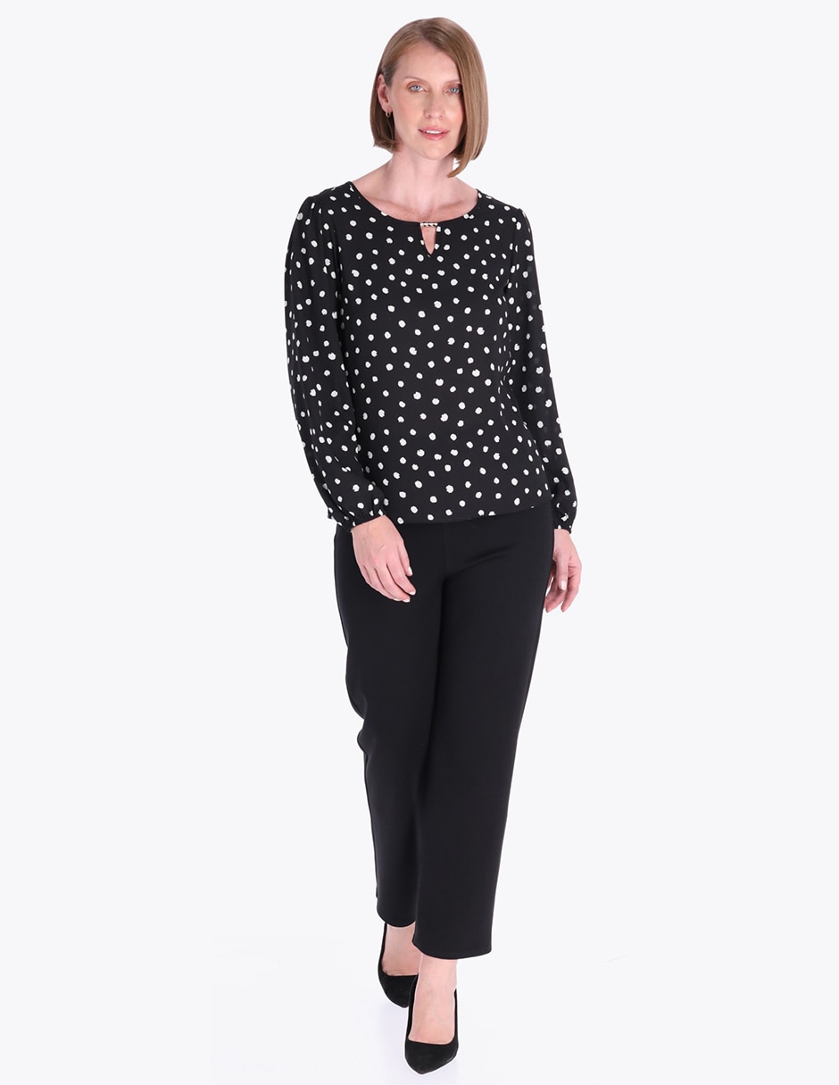 Blusa manga larga para mujer 3