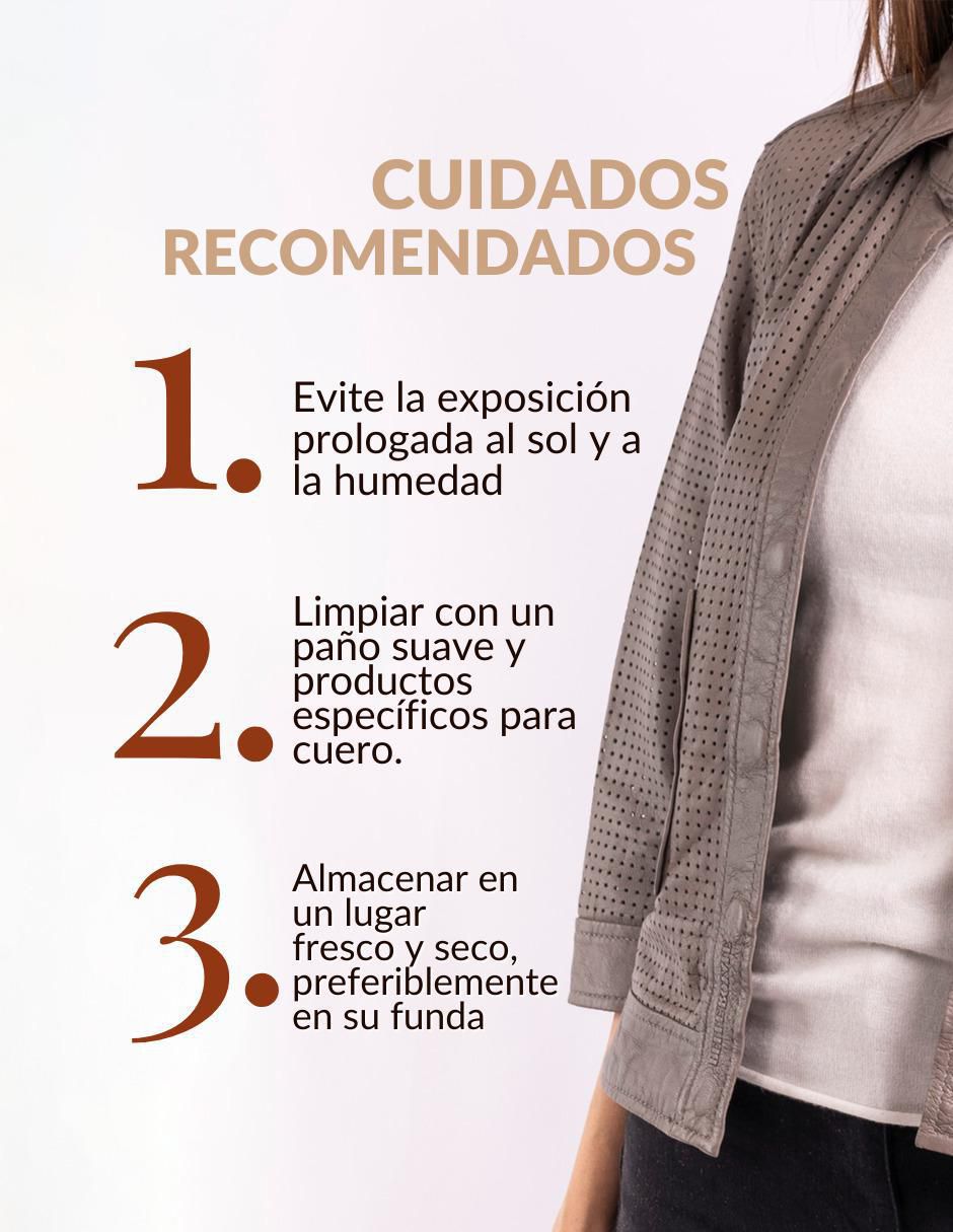 "chamarra" casual pelle royale no impermeable "de" piel "para mujer"