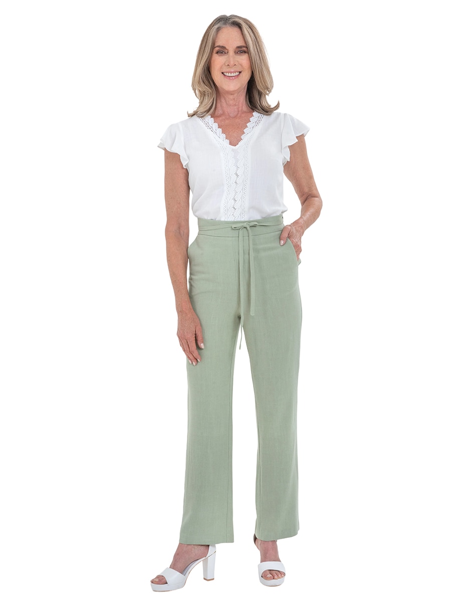Pantalón regular para mujer 2