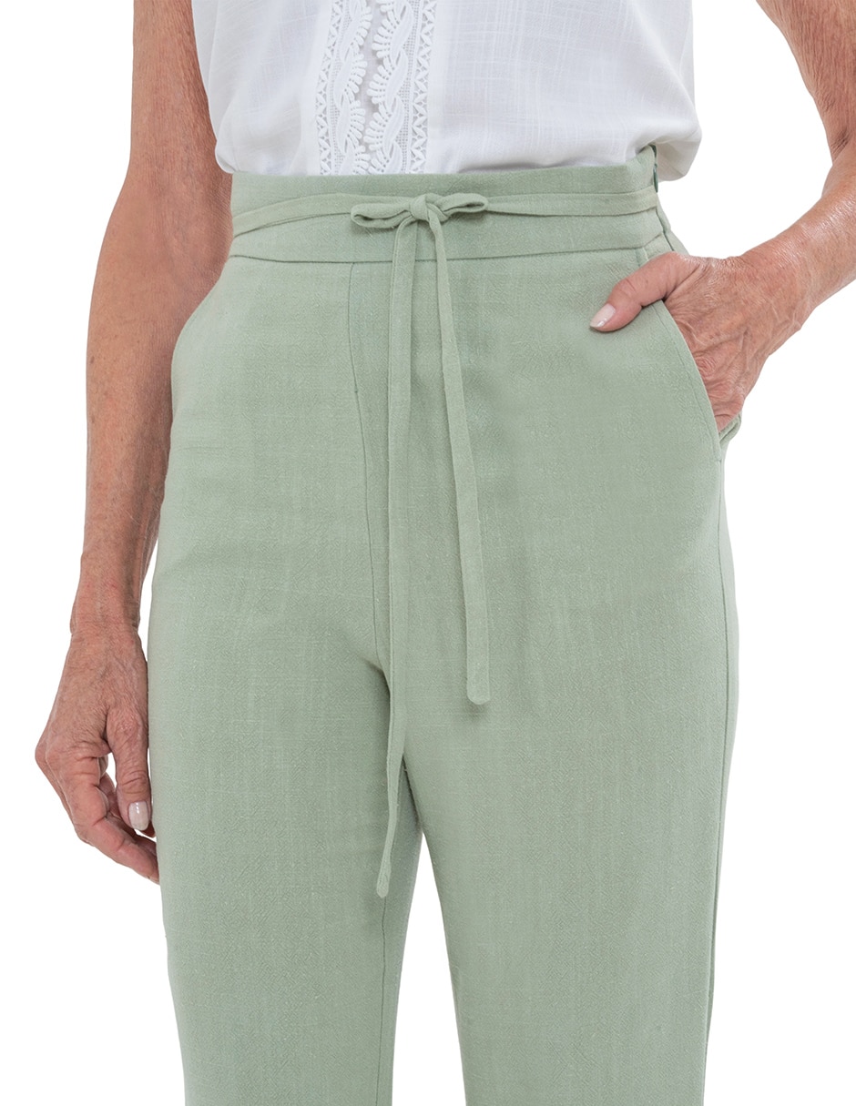 Pantalón regular para mujer 4