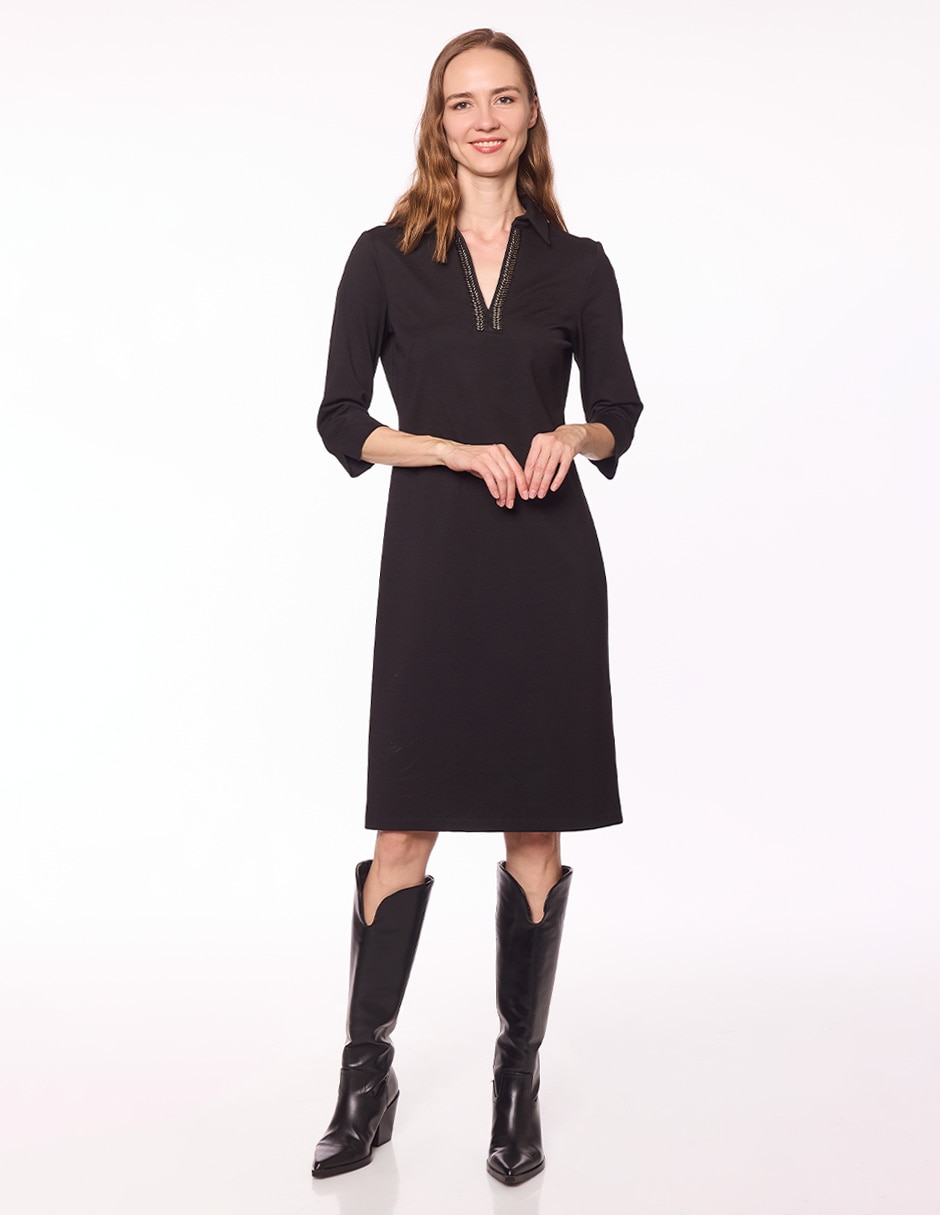 Vestido a la rodilla formal Leia para mujer 2