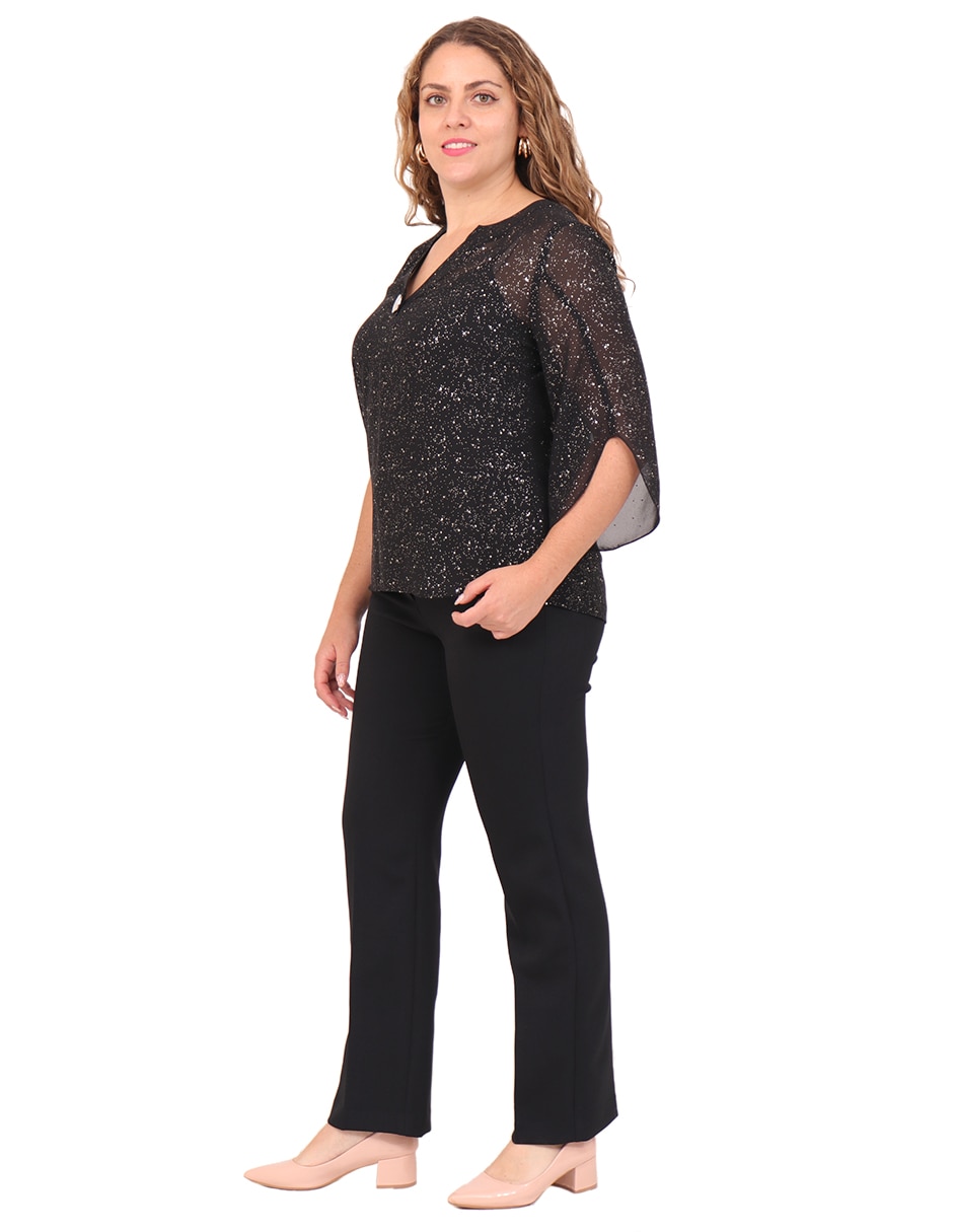 Blusa manga corta para mujer 2