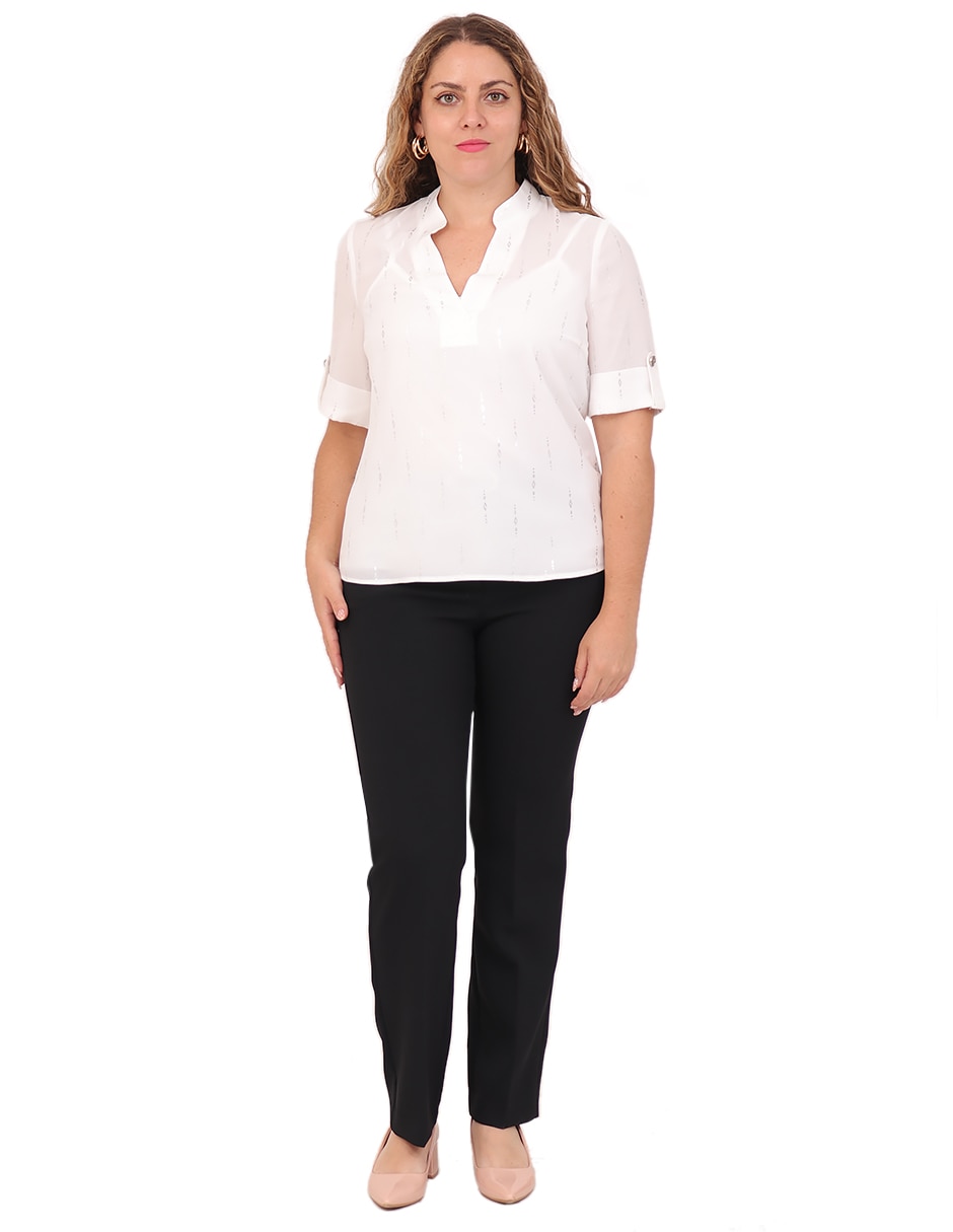 Blusa manga 3/4 para mujer 2