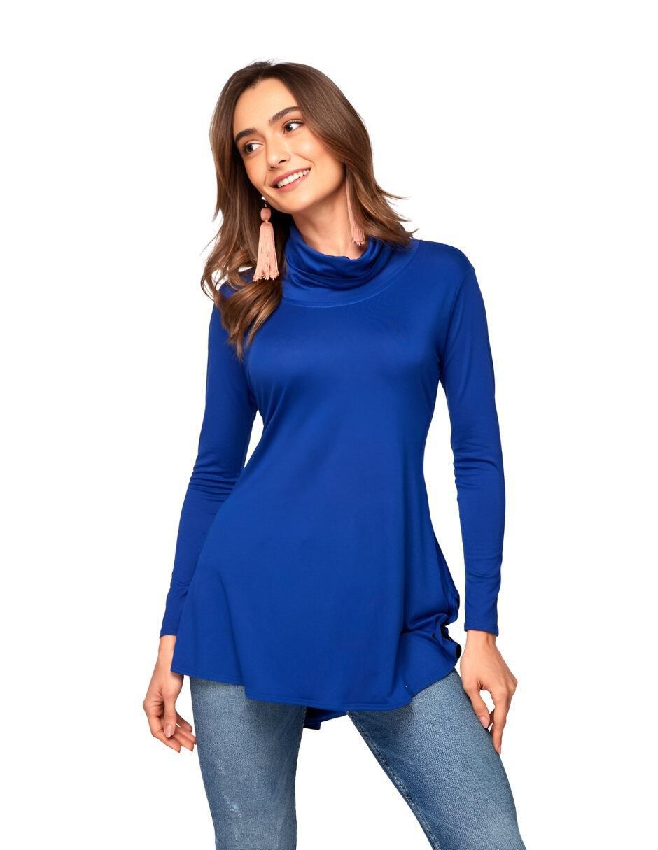 Blusa manga larga para mujer