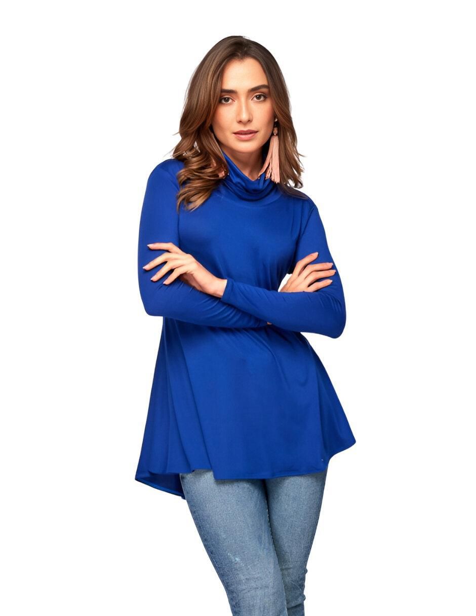 Blusa manga larga para mujer 4