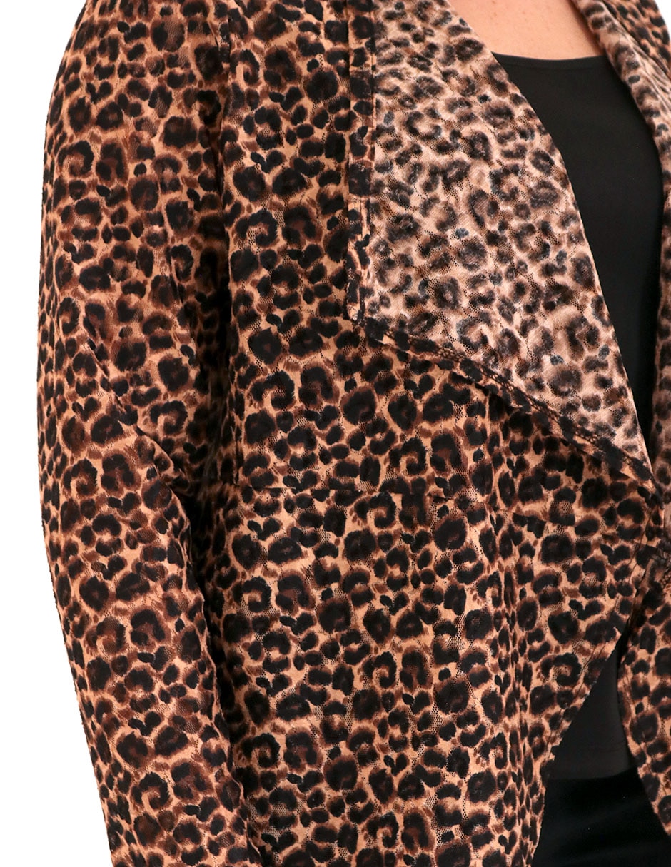 Suéter cuello solapa para mujer 4