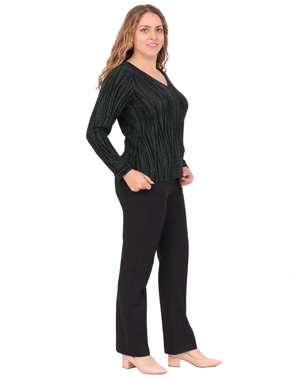 Blusa manga larga para mujer 2