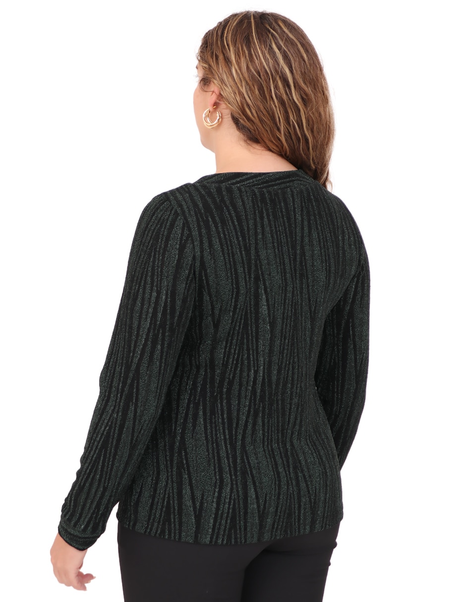 Blusa manga larga para mujer 6