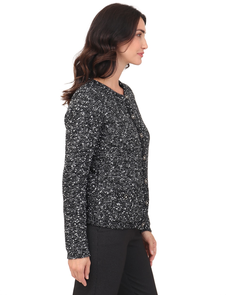 Suéter cuello redondo para mujer 3