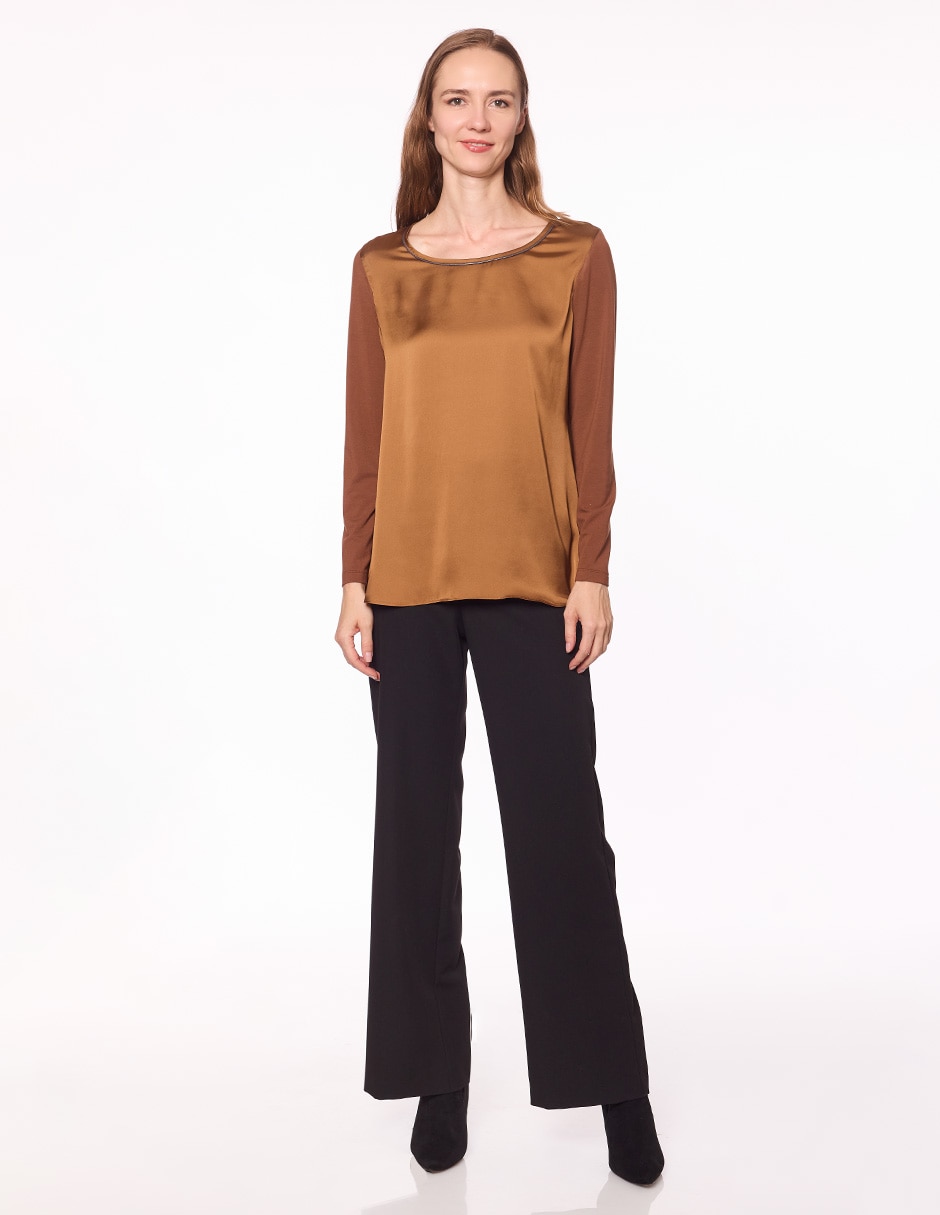 Blusa manga larga para mujer 2