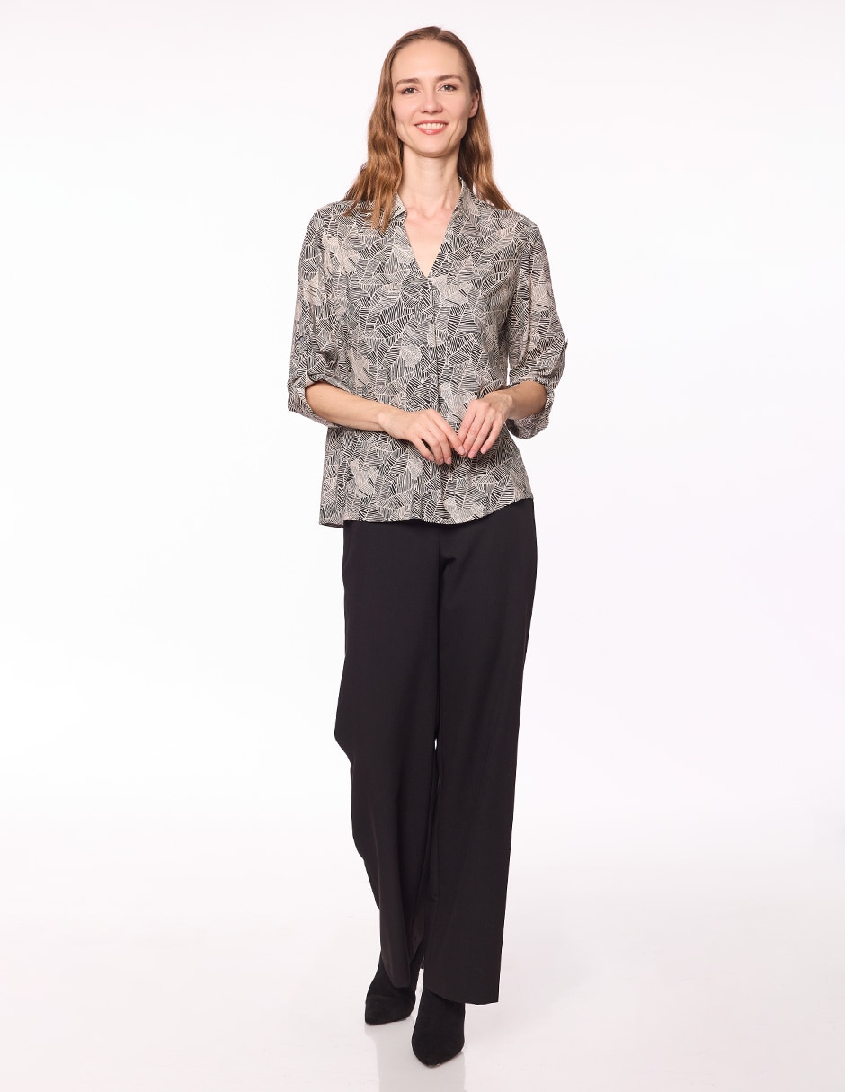 Blusa manga 3/4 para mujer 2