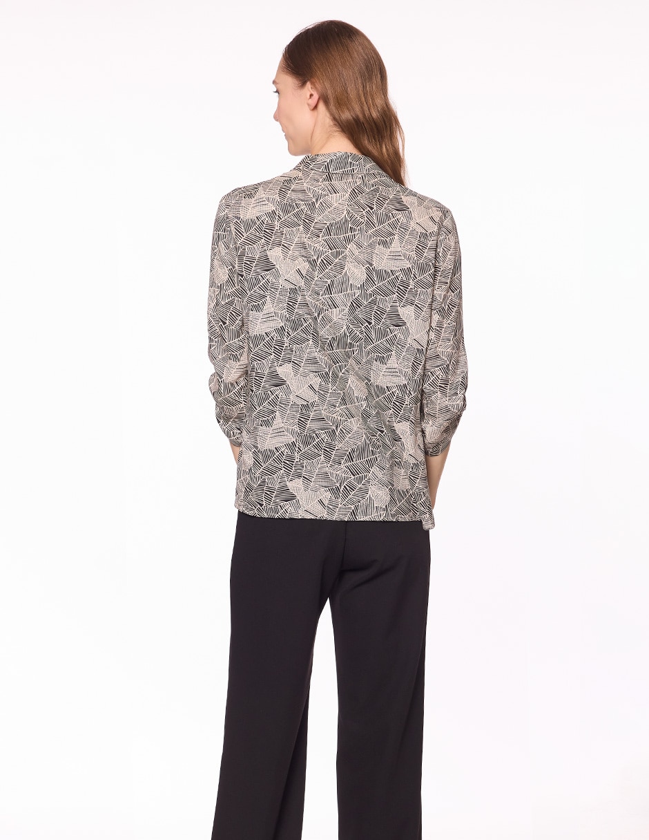 Blusa manga 3/4 para mujer 4