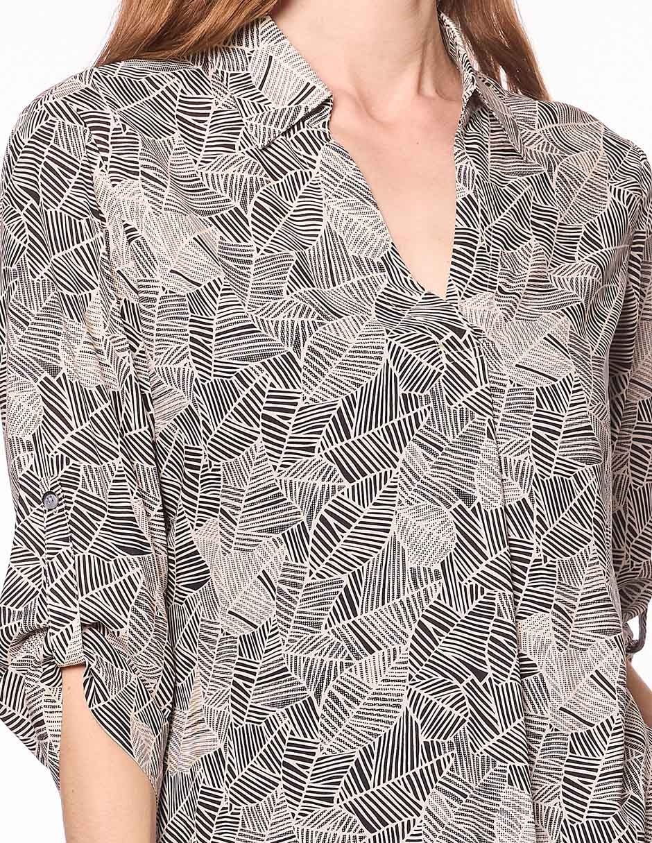 Blusa manga 3/4 para mujer 5