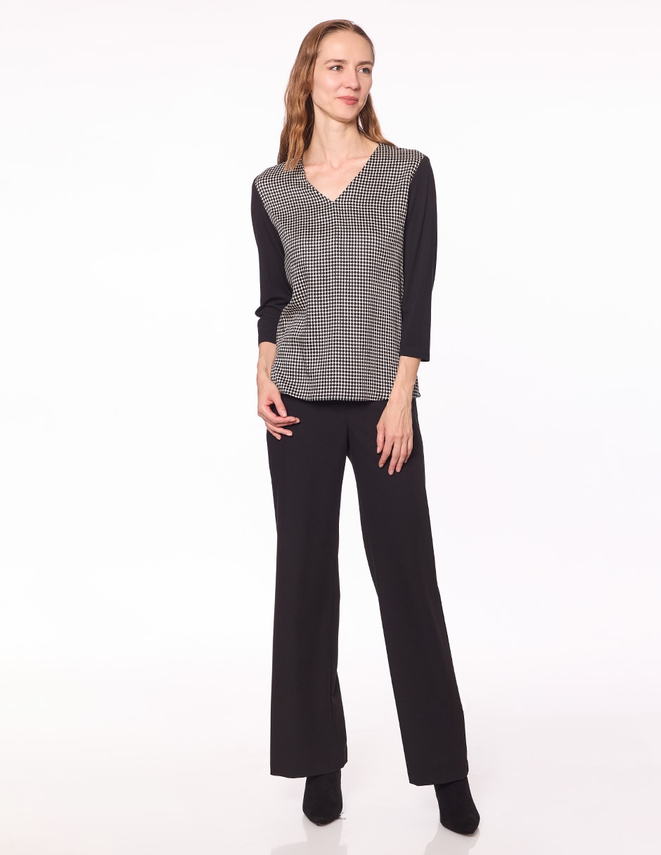 Blusa manga 3/4 para mujer 2