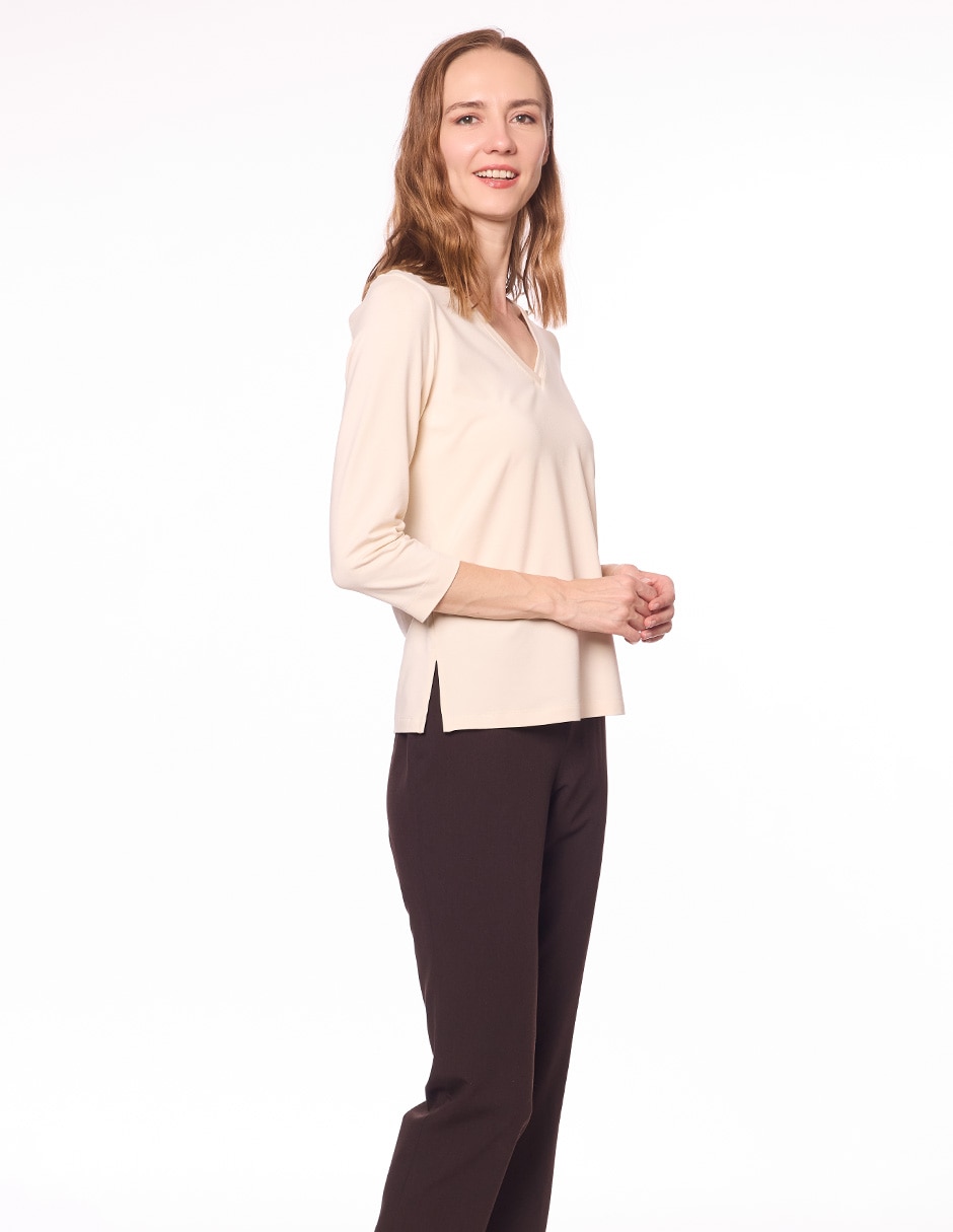 Blusa manga 3/4 para mujer 3