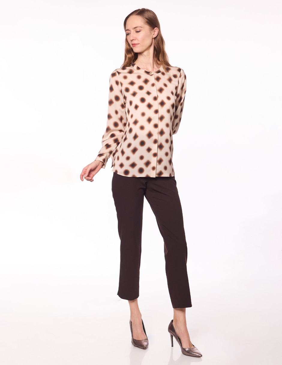 Blusa manga larga para mujer 2