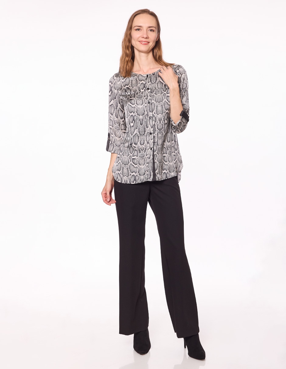 Blusa manga 3/4 para mujer 2