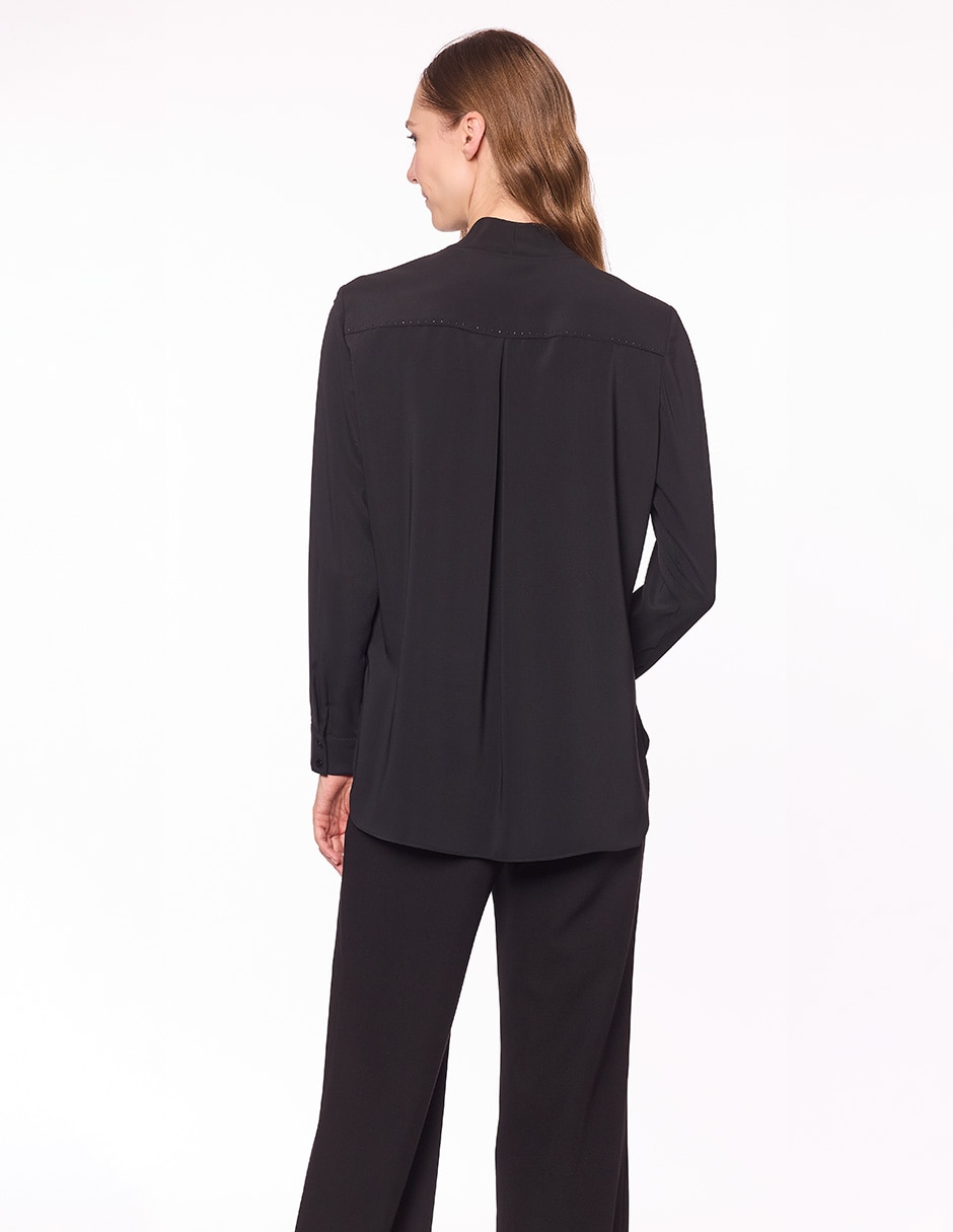 Blusa manga larga para mujer 4