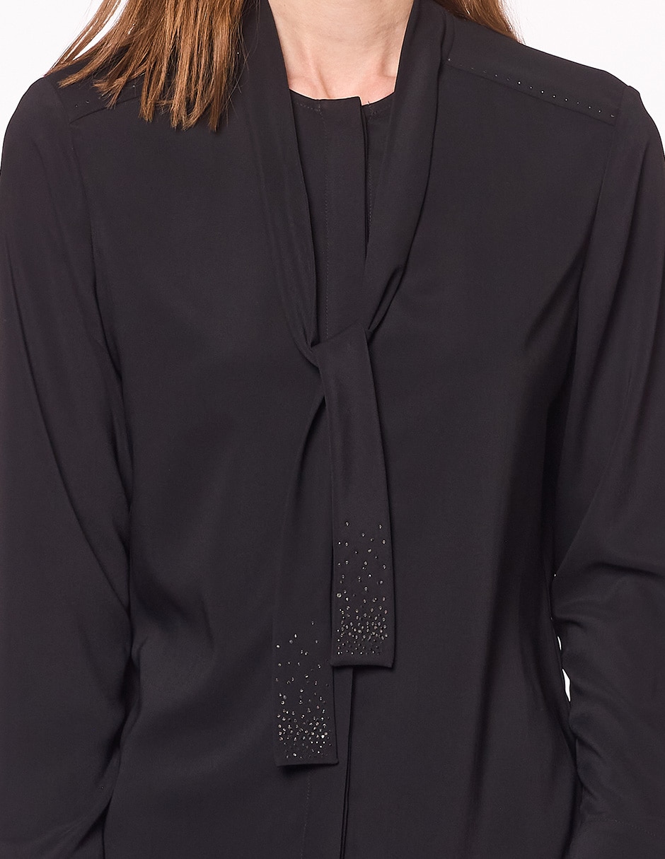 Blusa manga larga para mujer 5