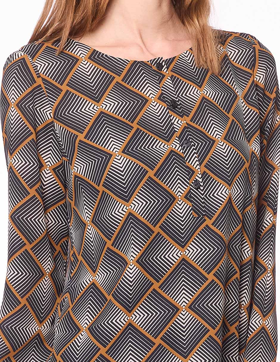 Blusa manga larga para mujer 5