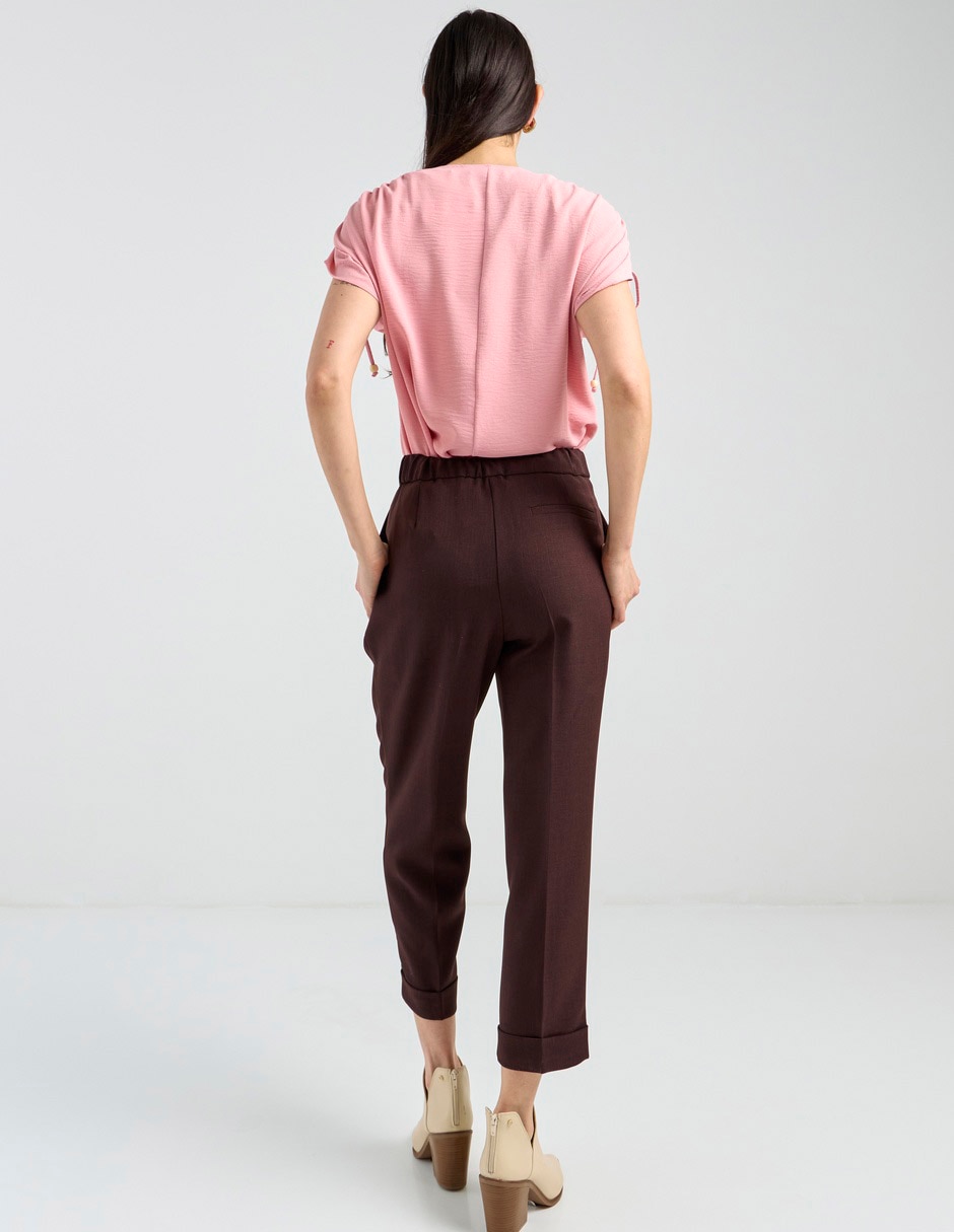 Pantalón de vestir slim para mujer 2