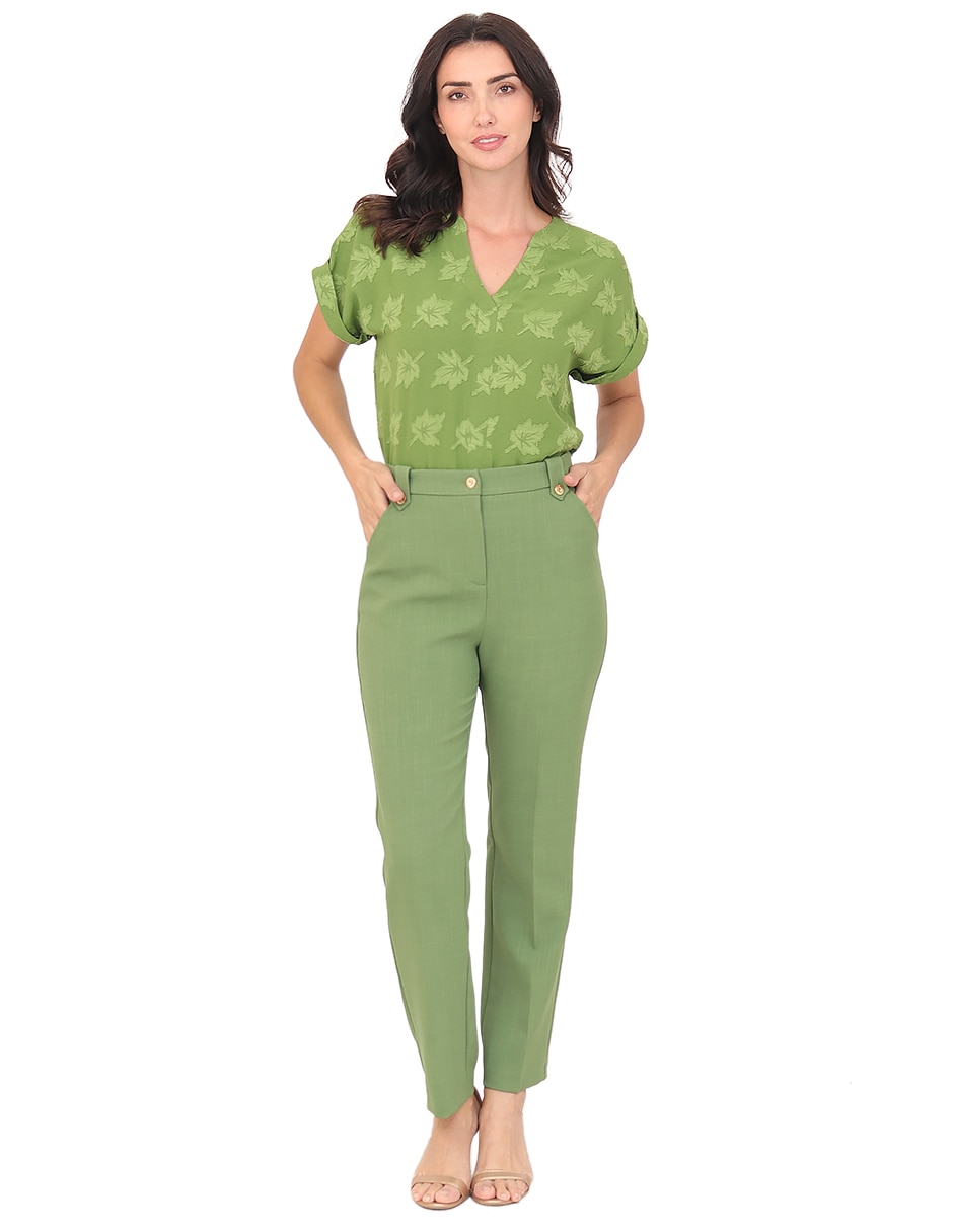 Pantalón slim para mujer 2