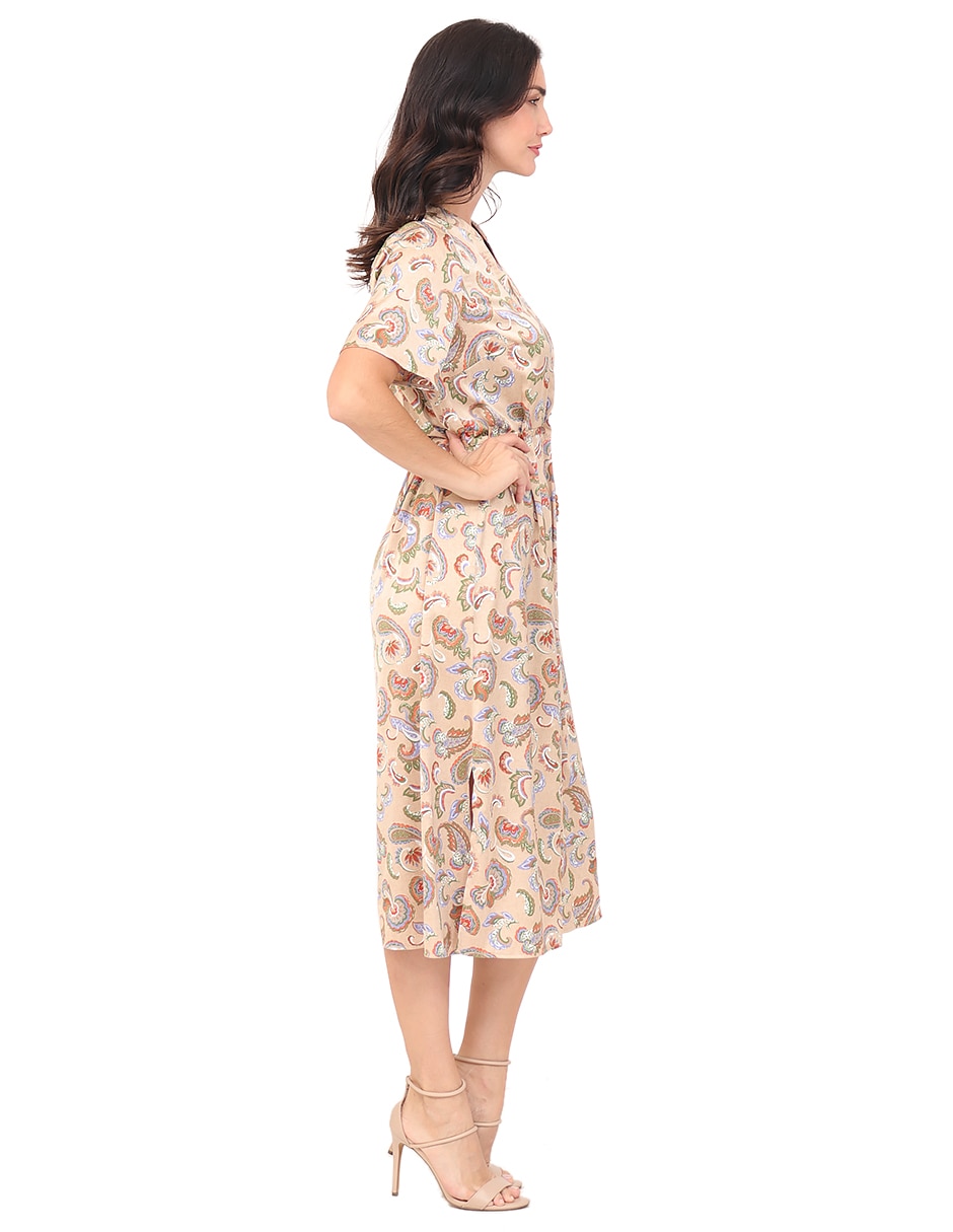 Vestido midi casual Calabria para mujer 3