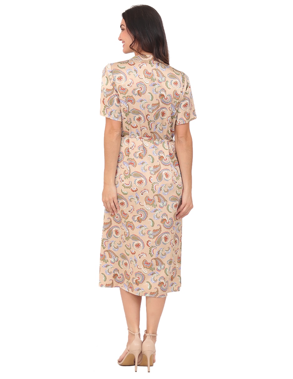 Vestido midi casual Calabria para mujer 6