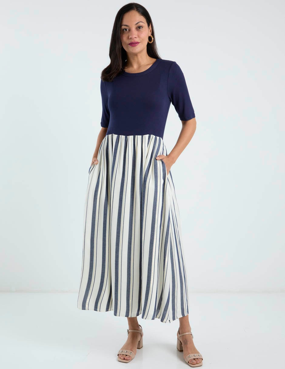 Vestido maxi casual para mujer