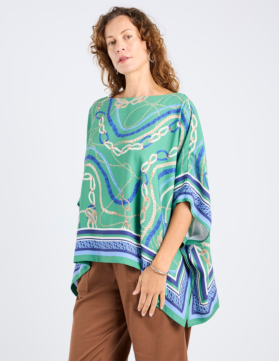 Poncho para mujer