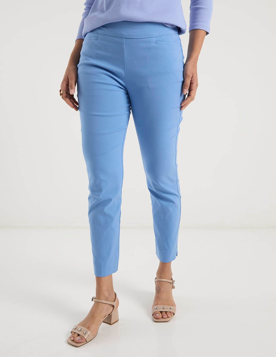 Pantalón de vestir recto para mujer