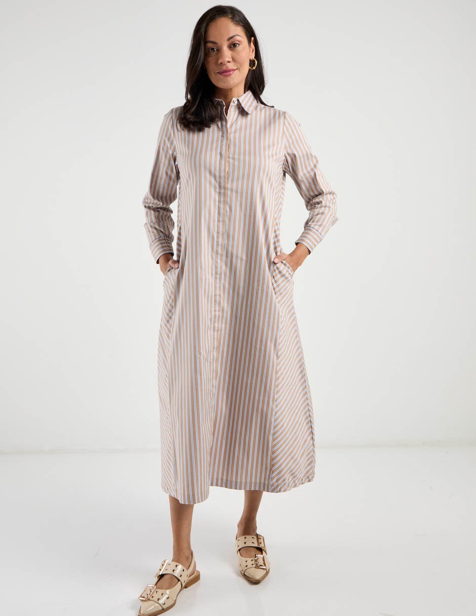 Vestido midi casual para mujer Vestido midi casual para mujer