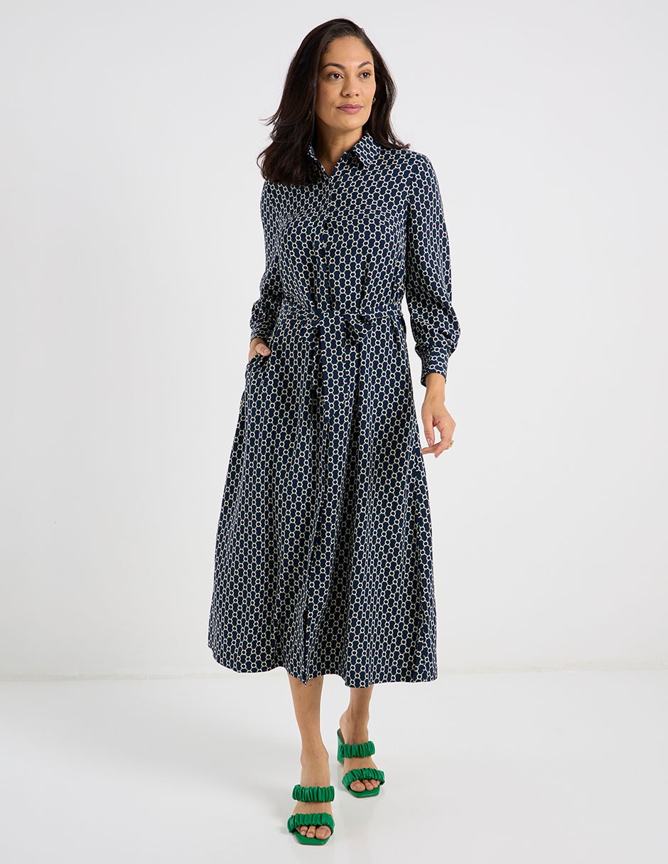 Vestido midi casual para mujer