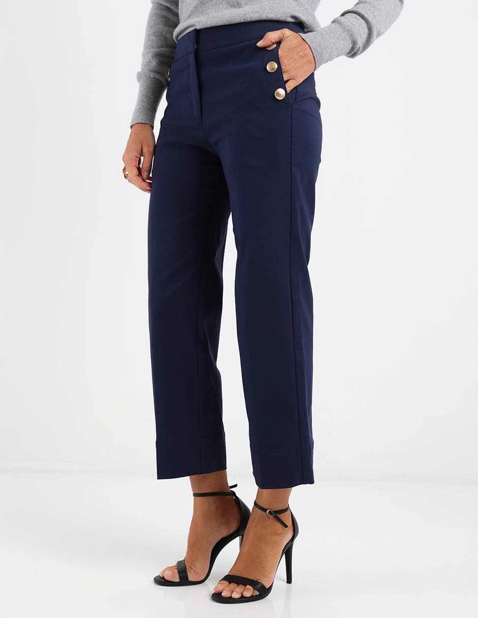 Pantalón capri straight para mujer 2