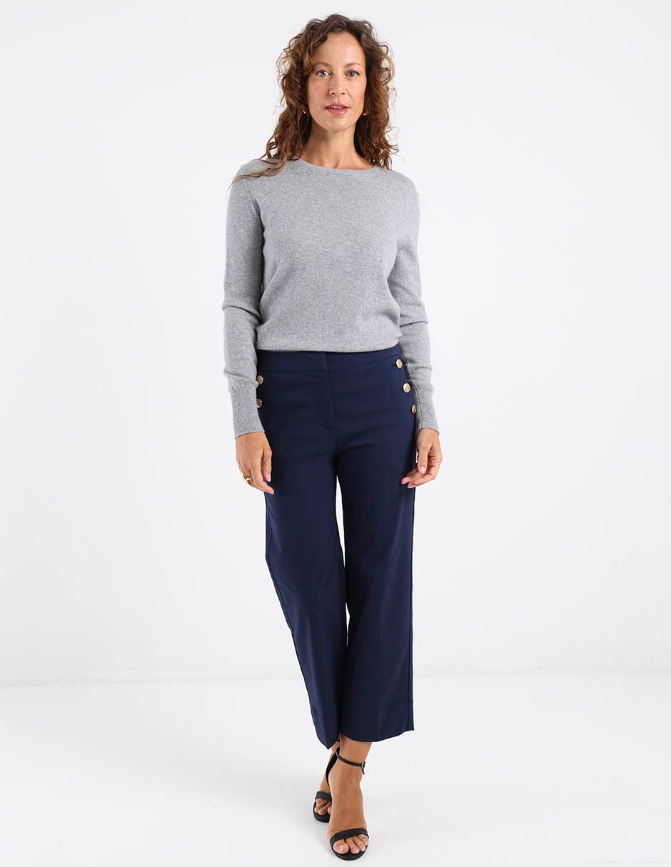 Pantalón capri straight para mujer 3