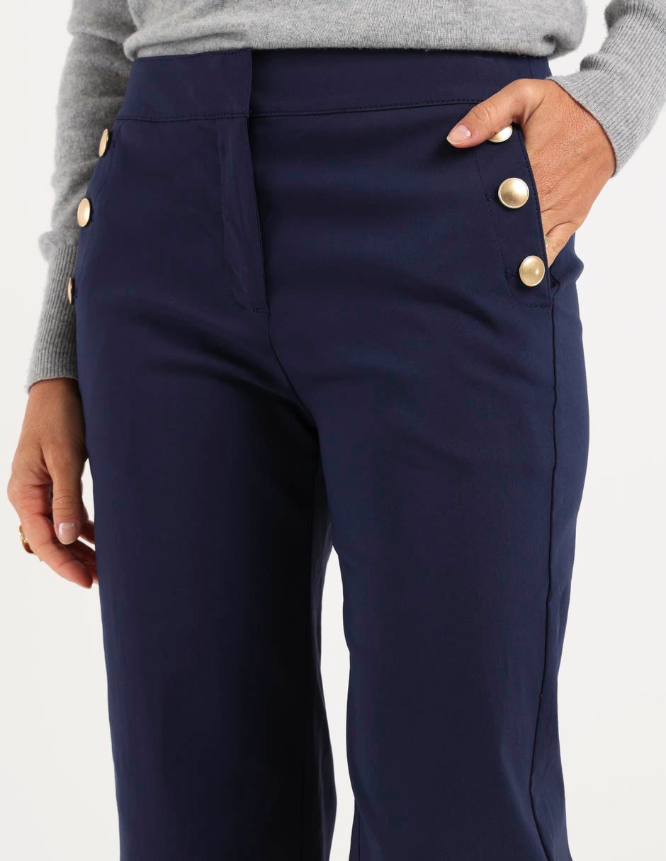 Pantalón capri straight para mujer 4