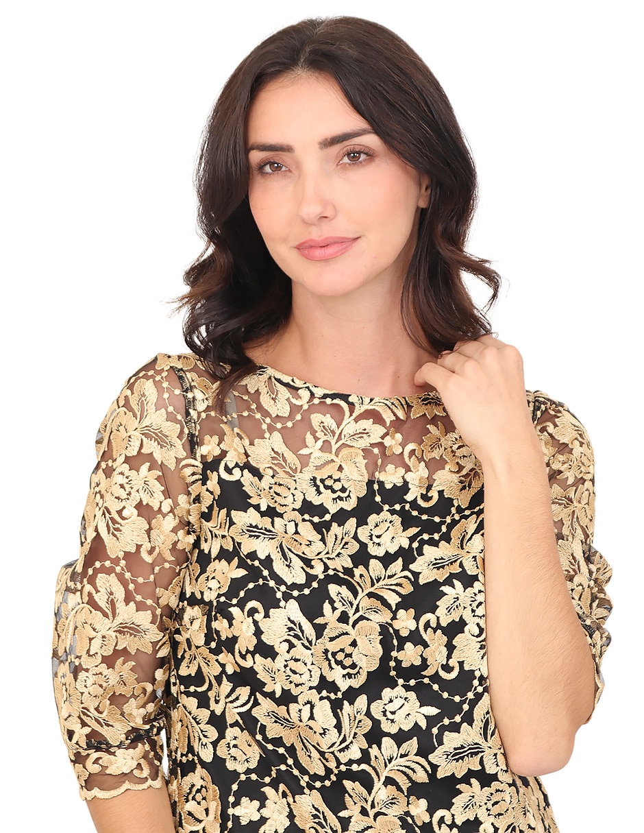 Blusa manga 3/4 para mujer 3