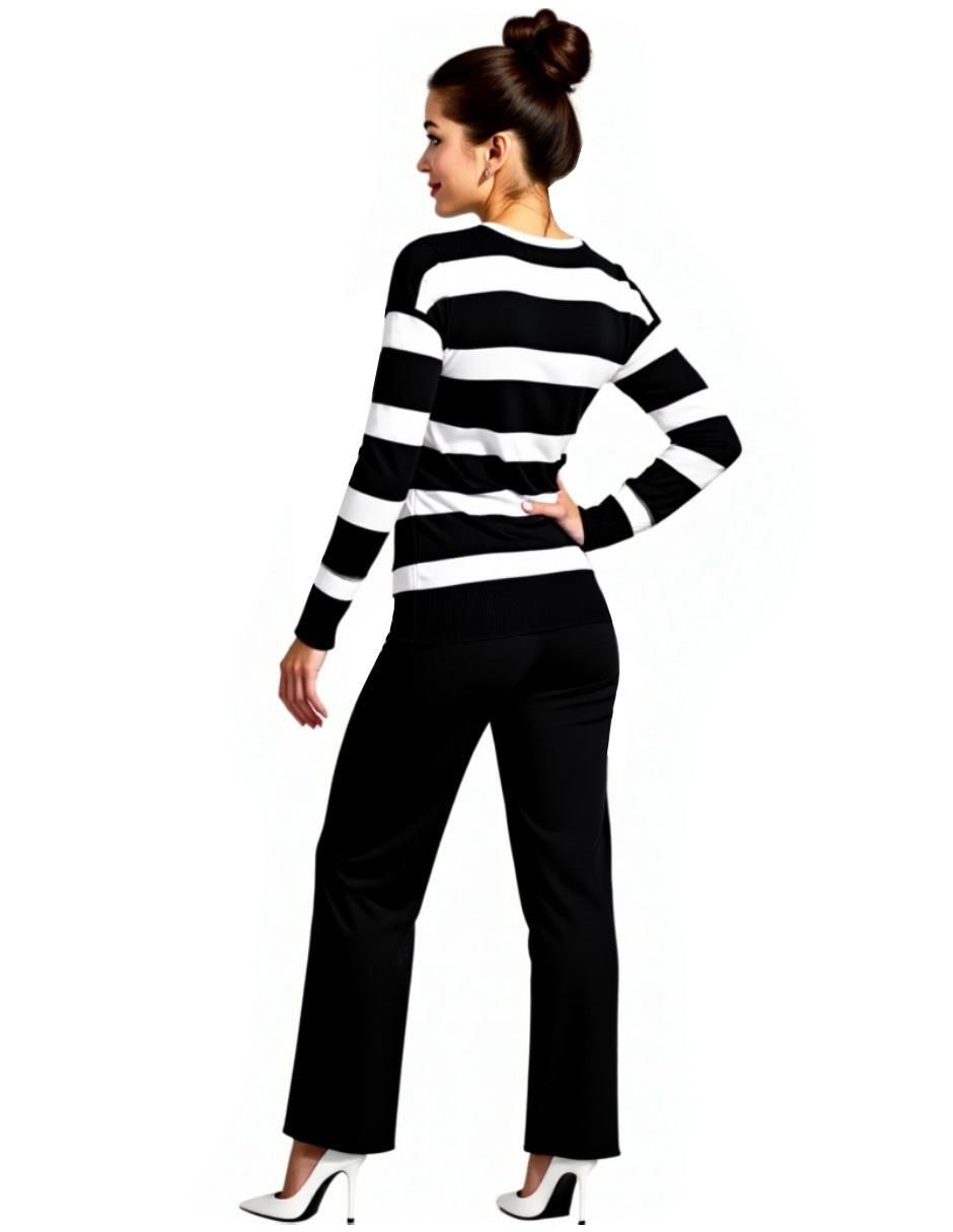 Conjunto casual Bomy de algodón para mujer 2 piezas