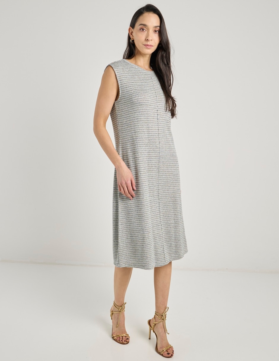Vestido midi casual para mujer Vestido midi casual para mujer
