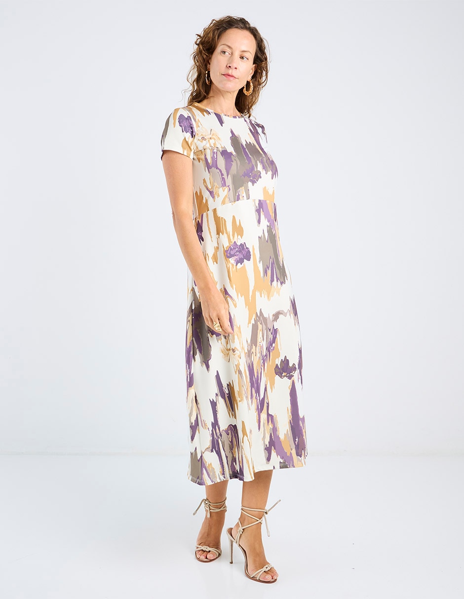 Vestido midi casual para mujer 2