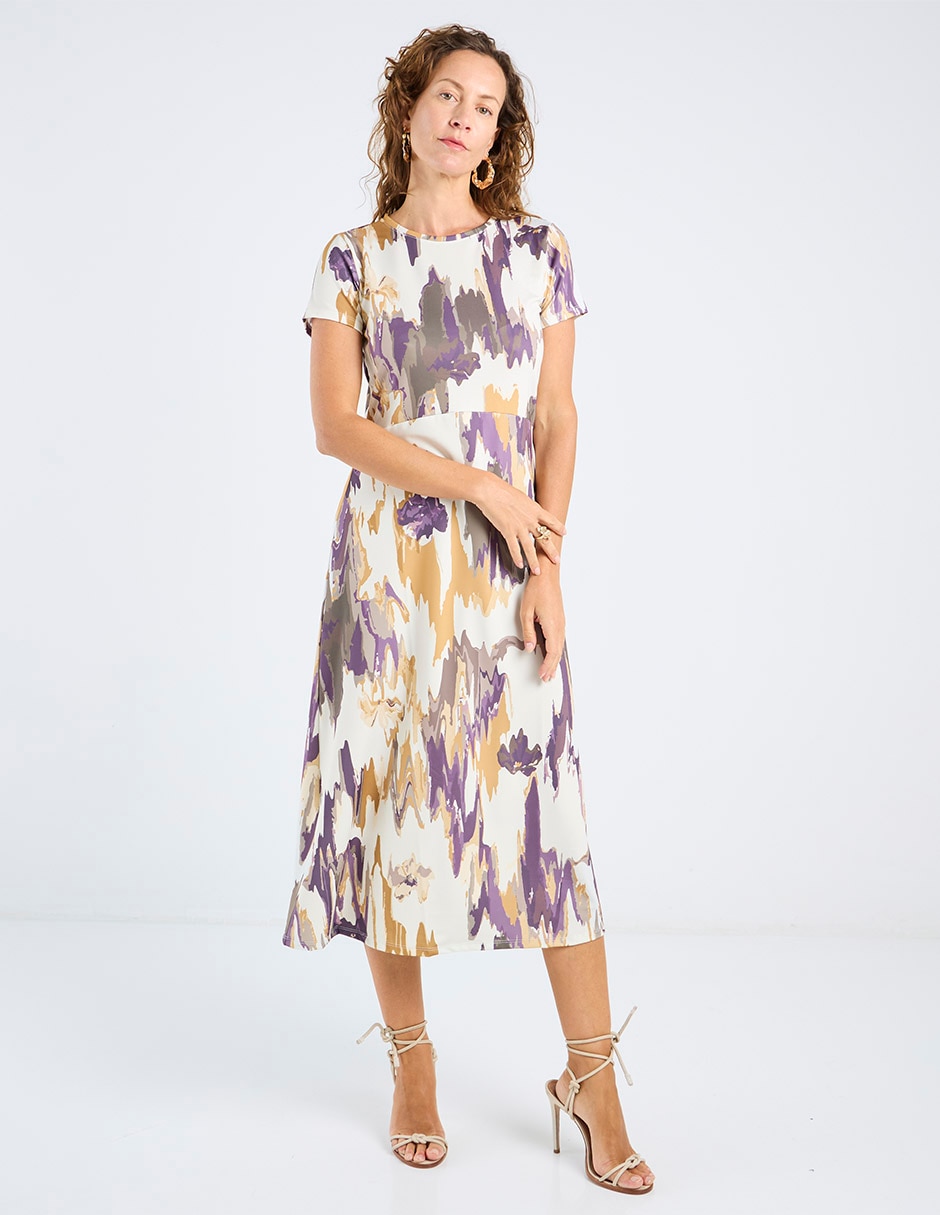 Vestido midi casual para mujer 3