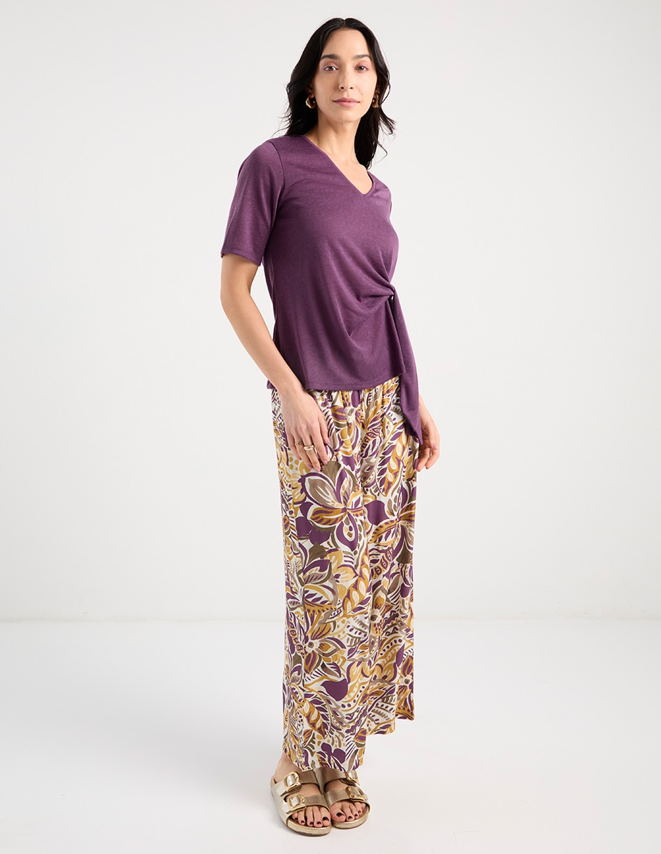 Blusa manga corta para mujer 2