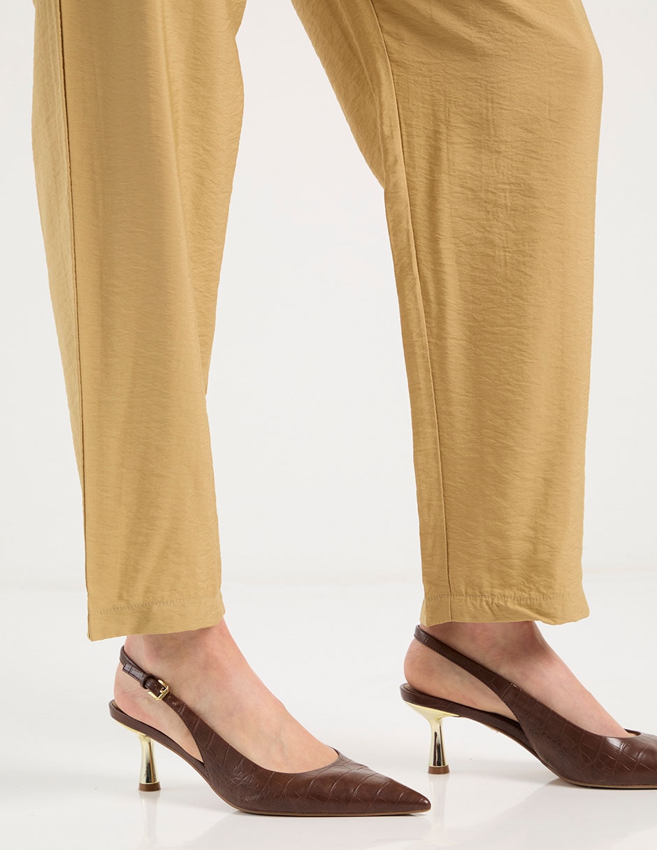 Pantalón relaxed straight para mujer 5